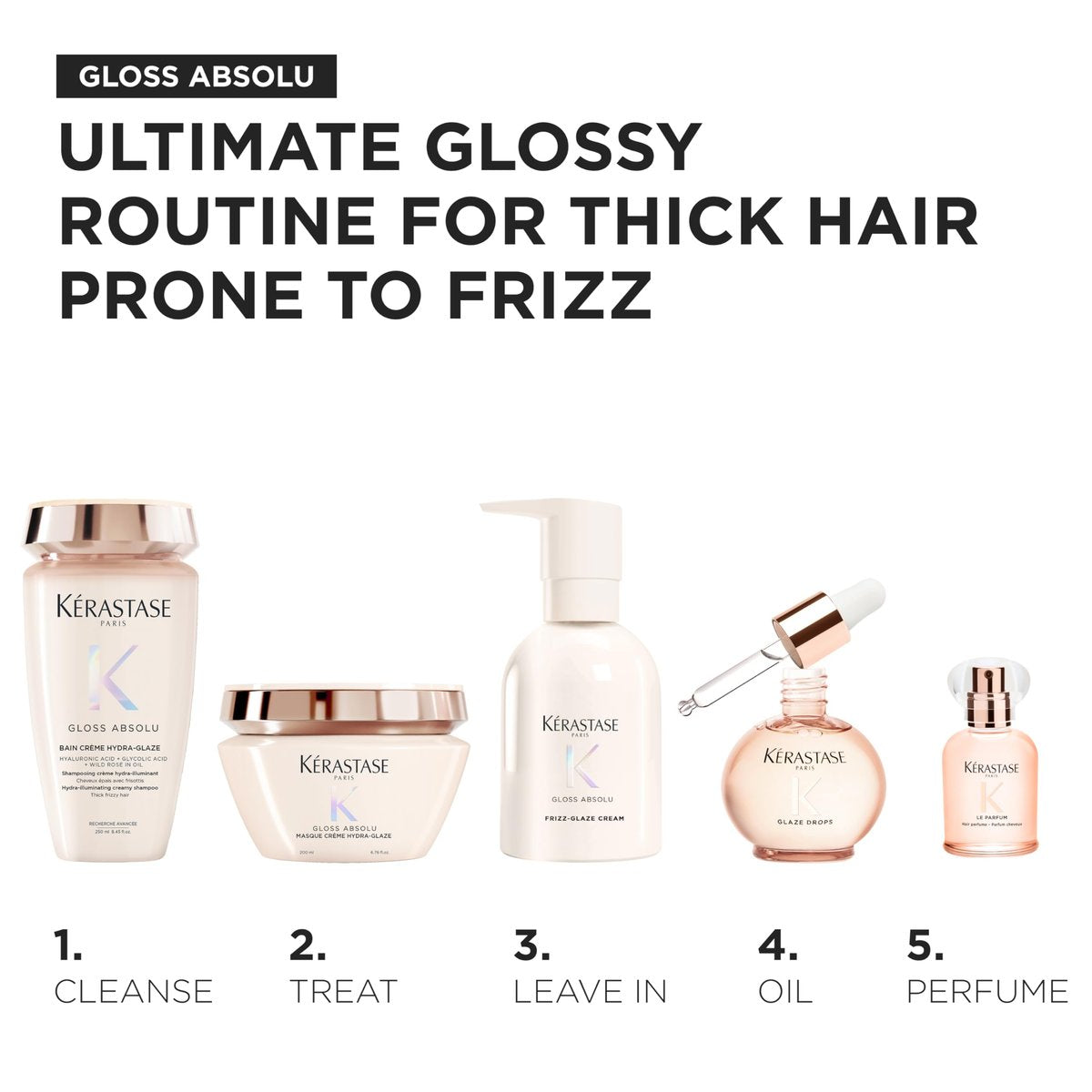 Kérastase Gloss Absolu Le Parfum - Citrus & Floral Scented On-the-Go Hair Perfume, For Softer Hair, 1.7 oz Avelisse
