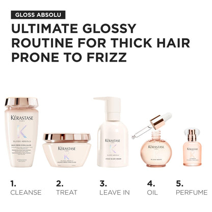 Kérastase Gloss Absolu Le Parfum - Citrus & Floral Scented On-the-Go Hair Perfume, For Softer Hair, 1.7 oz Avelisse