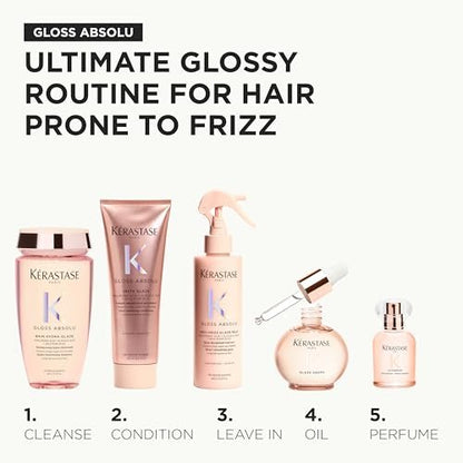 Kérastase Gloss Absolu Le Parfum - Citrus & Floral Scented On-the-Go Hair Perfume, For Softer Hair, 1.7 oz Avelisse