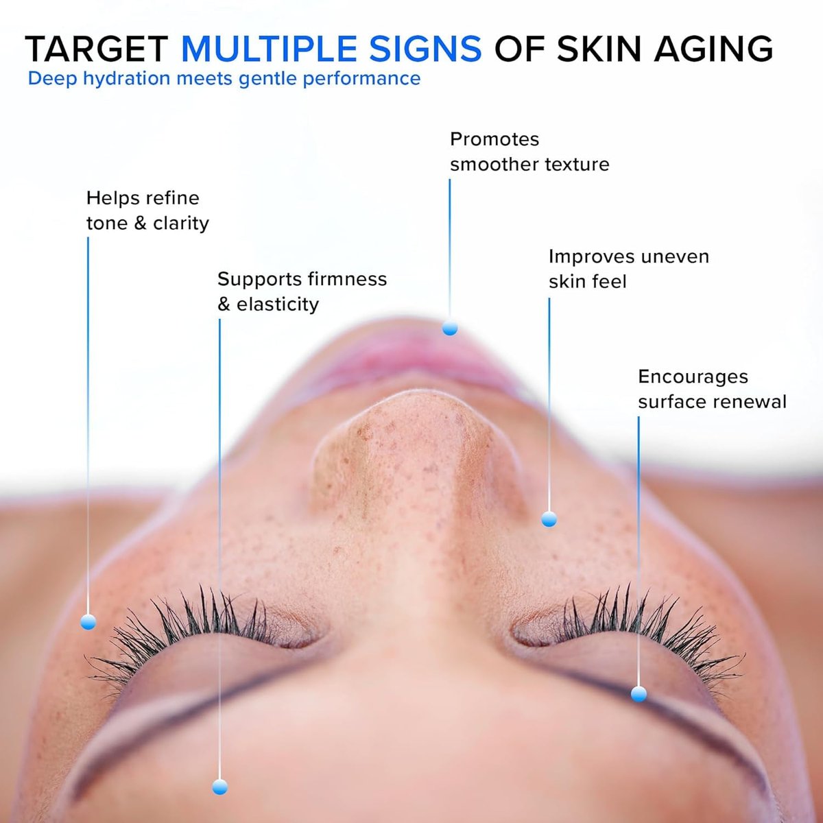Collagen Face Cream with Retinol & Hyaluronic Acid - Anti Aging Moisturizer for Women & Men, Firming Day & Night Cream for Wrinkles, Hydrating Facial Lotion for All Skin Types - görsel 3