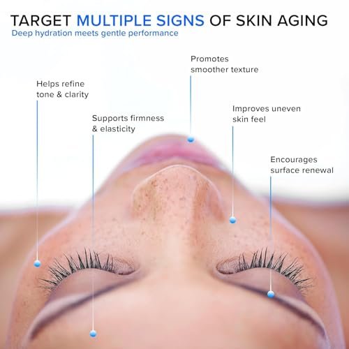 Collagen Face Cream with Retinol & Hyaluronic Acid - Anti Aging Moisturizer for Women & Men, Firming Day & Night Cream for Wrinkles, Hydrating Facial Lotion for All Skin Types - görsel 4