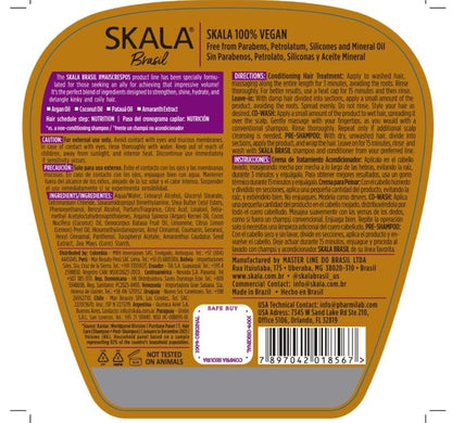 SKALA Mais Cachos, Crespos, and Maracuja 2-in-1 Cream (3-Pack Bundle) - 105.6 oz Avelisse