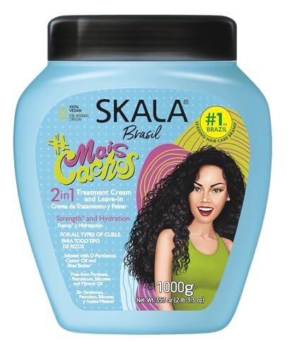 SKALA Mais Cachos, Crespos, and Maracuja 2-in-1 Cream (3-Pack Bundle) - 105.6 oz Avelisse