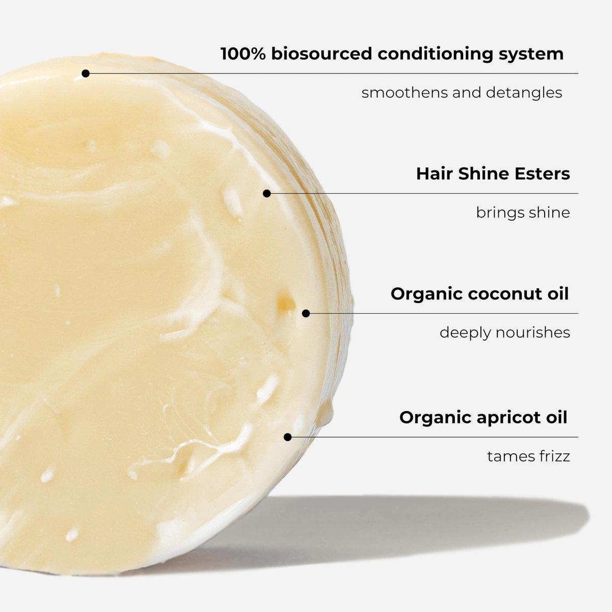 Solve Nourishing Solid Conditioner for Curly & Damaged Hair – Natural, Sulfate-Free, ECOCERT Certified - görsel 3