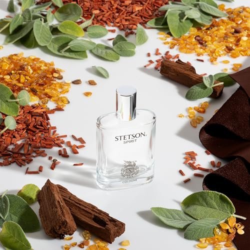 Stetson Spirit 1.7 oz Cologne with 1.5mL Legend Vial - Classic Scent for Men Avelisse