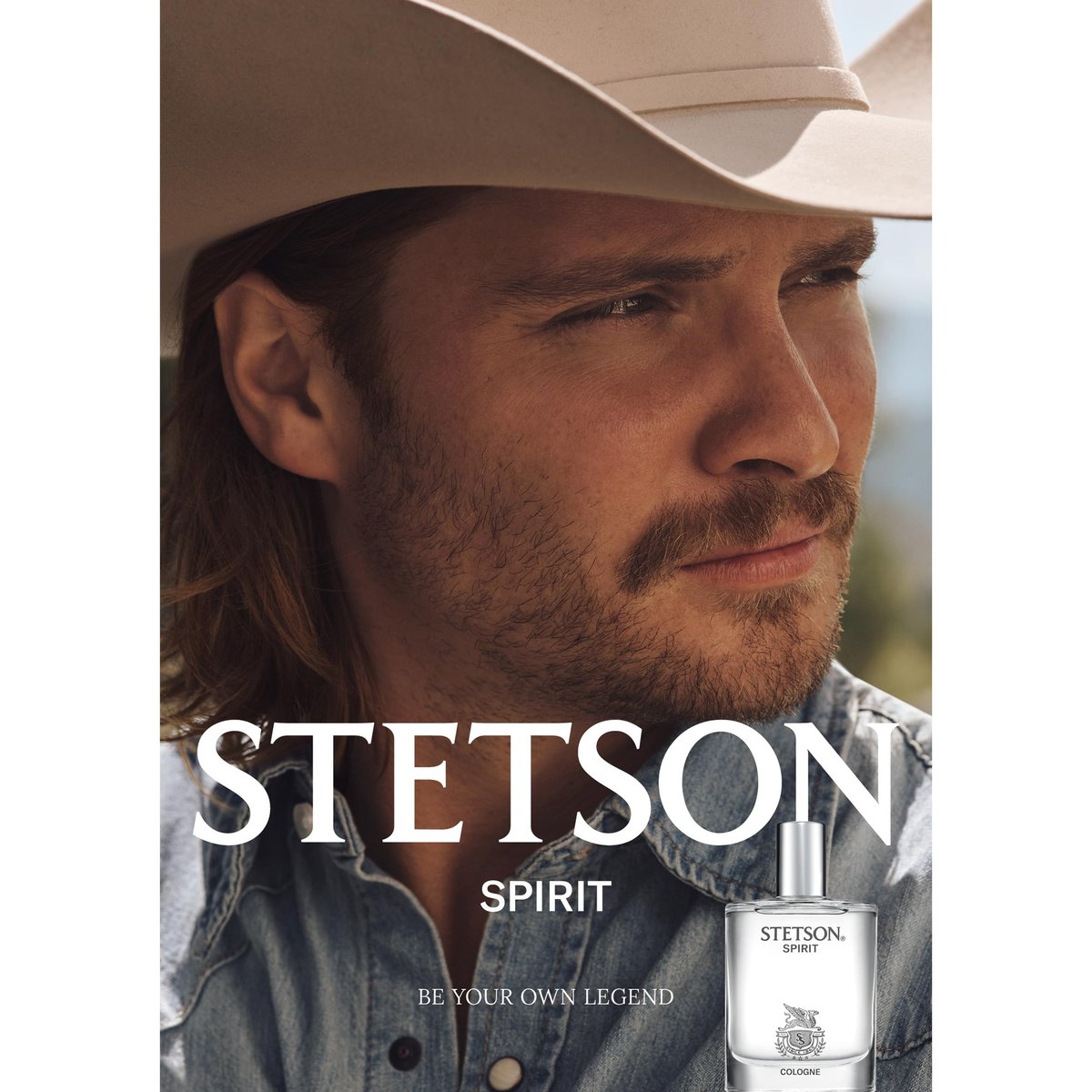 Stetson Spirit 1.7 oz Cologne with 1.5mL Legend Vial - Classic Scent for Men Avelisse