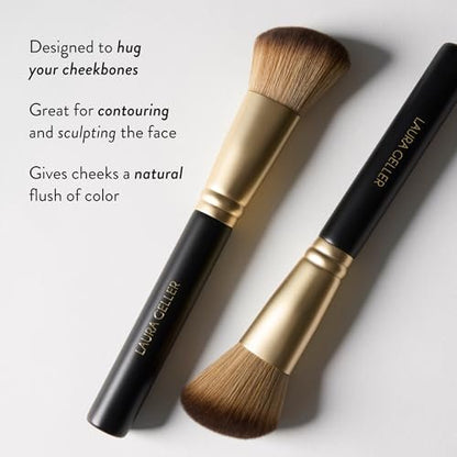 LAURA GELLER NEW YORK Professional Makeup Brushes - Full Face Set of 5 - Cruelty-Free Avelisse