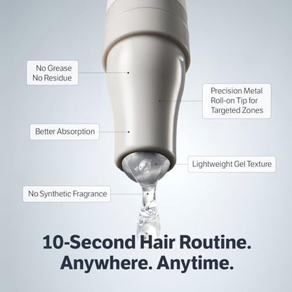 SUNGBOON EDITOR Deep Collagen Retinol Scalp Serum – Roll-On Hair Growth & Thickening Serum for Dry, Itchy Scalp – Korean Hair Care with Caffeine, Biotin & Rosemary (0.5 fl oz) Avelisse
