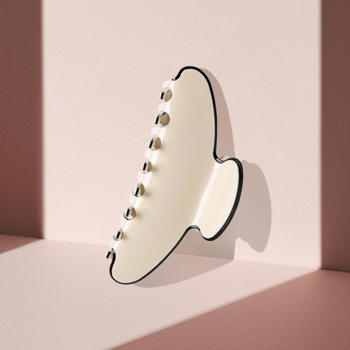 The Hair Edit Couture Clip - Ivory - Durable Lightweight Hair Clip for Women, Chic Claw Clip for Thick or Fine Hair Avelisse