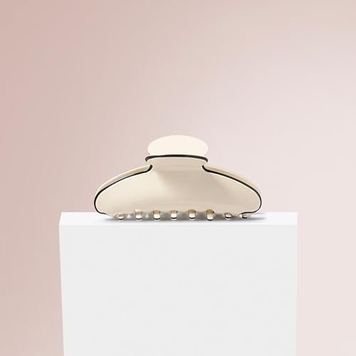 The Hair Edit Couture Clip - Ivory - Durable Lightweight Hair Clip for Women, Chic Claw Clip for Thick or Fine Hair Avelisse