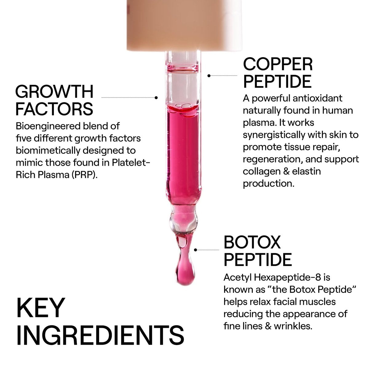 Dr. Diamond's Metacine InstaFacial Plasma Bioactive Growth Factor Serum - Bio-identical PRP Inspired Formula with Hyaluronic Acid & Peptides, Repair & Rejuvenation for Fine Lines & Wrinkles, 1 fl oz Avelisse