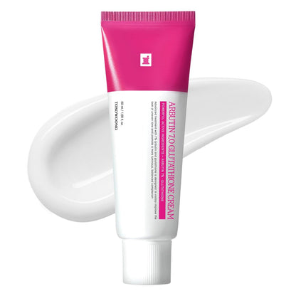 TOSOWOONG Arbutin 7% Glutathione Cream – Dark Spot Corrector & Brightening Moisturizer, 50ml Avelisse