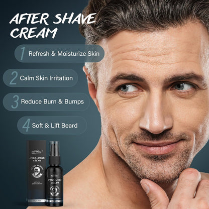 8-Piece Men's Shaving Kit Gift Set | Complete Wet Shave Bundle with Safety Razor, Bowl, Brush, Pre-Shave Oil, Cream & After Shave Avelisse