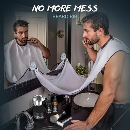 8-Piece Men's Shaving Kit Gift Set | Complete Wet Shave Bundle with Safety Razor, Bowl, Brush, Pre-Shave Oil, Cream & After Shave Avelisse