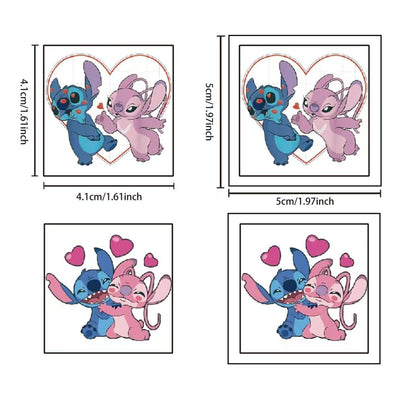 50 Sheets Stitch Temporary Tattoos – Birthday Party Supplies, Cartoon Stickers for Kids, Boys, Home Activities, Class Prizes, Carnival & Christmas Rewards