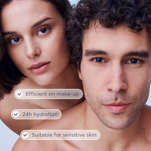 Bioderma Hydrabio Foaming Gel - 3-in-1 Cleansing, Makeup Removing and Hydrating Face Cleanser for Dehydrated Skin, 13.5 Fl Oz Avelisse