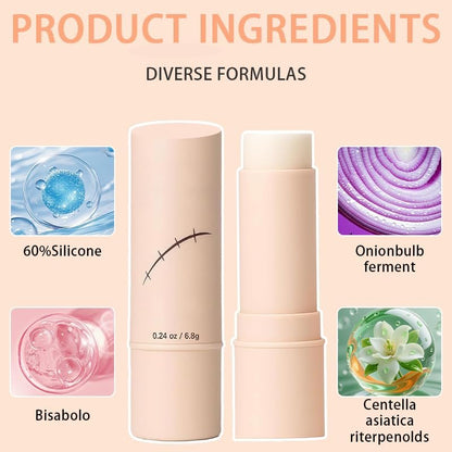 EXGYAN 60% Stick Thick Solid Velvety Scar Film with Centella Asiatica & Vitamin E – Soothing Occlusive Moisturizer (1 Pack) Avelisse