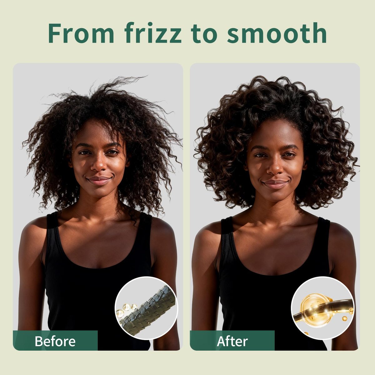 Amifiy Keratin Hair Mask - Deep Conditioning Treatment for Dry & Damaged Hair, Anti-Frizz, Intensive Hydrating & Repairing, 8 Fl Oz - görsel 9