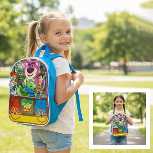 Toy Story Bag Makeup Set for Kids - Townley Girl Nail Polish, Lip Gloss, Lip Balm, Hair Pins, and Cosmetic Bag Gift Set - görsel 12
