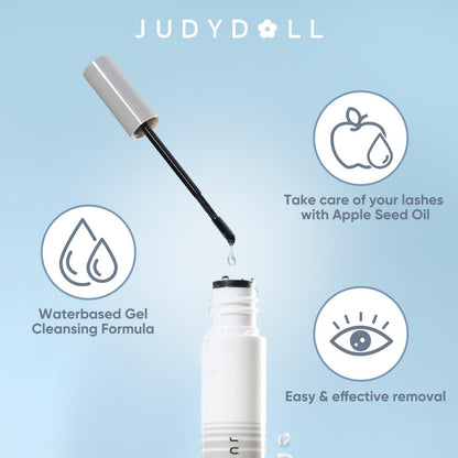 JUDYDOLL Mascara Remover - Gentle Eye Makeup Remover for Waterproof Mascara, Sensitive Skin Friendly, 0.17 Fl Oz