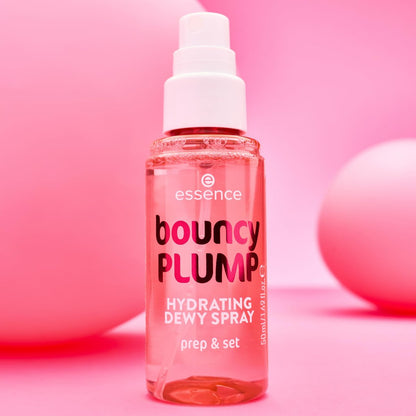 Essence Bouncy Plump Hydrating Dewy Spray - Face Mist for Glowing Skin