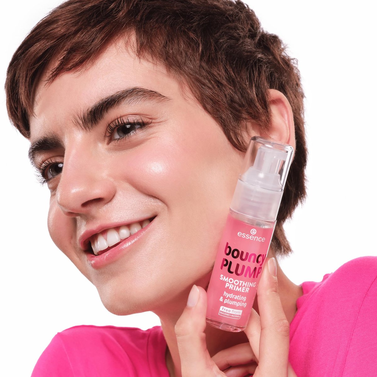 Essence Bouncy Plump Smoothing Primer - Cooling Gel Primer for Plump, Smooth & Hydrated Skin with Fresh Watermelon Scent - Vegan & Cruelty-Free - görsel 7