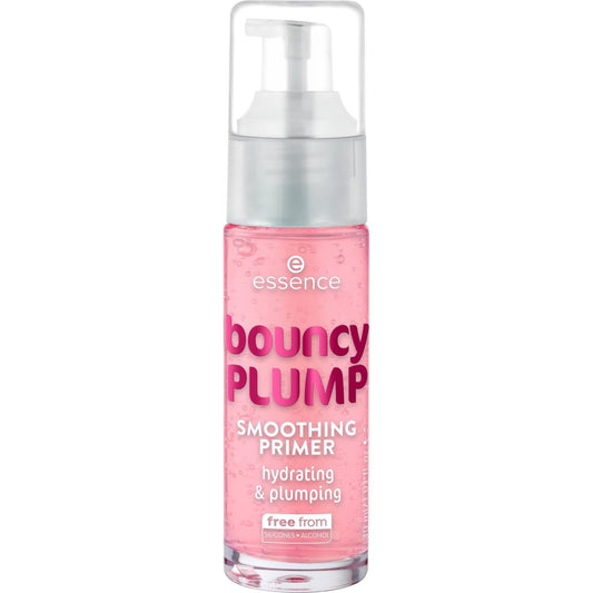 Essence Bouncy Plump Smoothing Primer - Cooling Gel Primer for Plump, Smooth & Hydrated Skin with Fresh Watermelon Scent - Vegan & Cruelty-Free