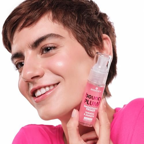 Essence Bouncy Plump Smoothing Primer - Cooling Gel Primer for Plump, Smooth & Hydrated Skin with Fresh Watermelon Scent - Vegan & Cruelty-Free - görsel 8