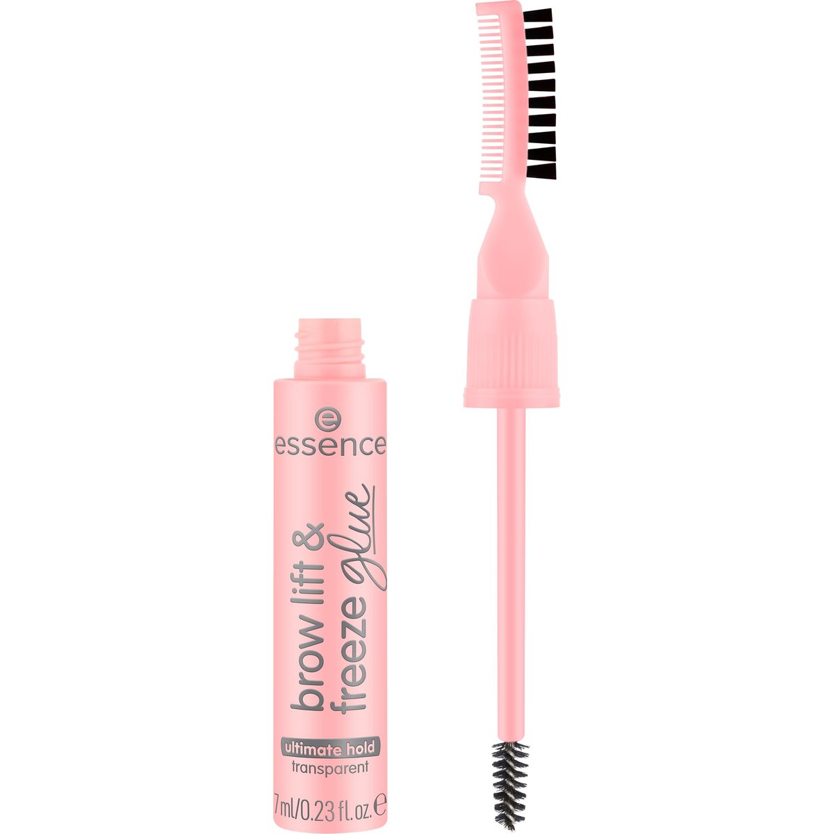 Essence Brow Lift & Freeze Glue - Fluffy, Flake Free Brows with 3-in-1 Applicator, Vegan & Cruelty Free, Clear - görsel 1