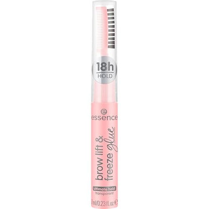 Essence Brow Lift & Freeze Glue - Fluffy, Flake Free Brows with 3-in-1 Applicator, Vegan & Cruelty Free, Clear