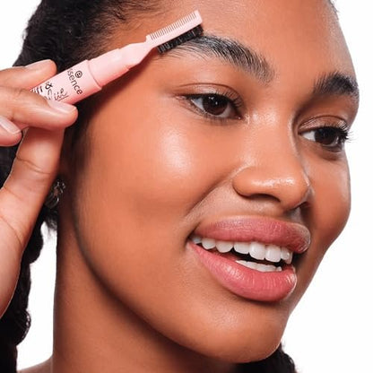 Essence Brow Lift & Freeze Glue - Fluffy, Flake Free Brows with 3-in-1 Applicator, Vegan & Cruelty Free, Clear