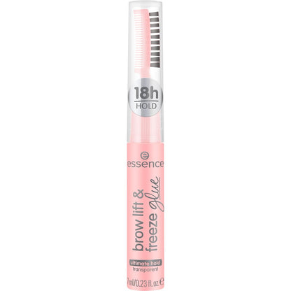 Essence Brow Lift & Freeze Glue - Fluffy, Flake Free Brows with 3-in-1 Applicator, Vegan & Cruelty Free, Clear