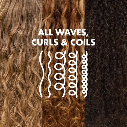 Umberto Giannini Curl Jelly Scrunching Jelly - Vegan & Cruelty Free Frizz Solution Gel for Curly or Wavy Hair, XL 16.9 fl oz Avelisse