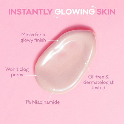 Bioré UV Aqua Rich Glow Enhancing Moisturizer with SPF 50, 1% Niacinamide Facial Sunscreen, 1.7 oz
