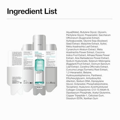 Anua PDRN 100 Hyaluronic Acid Booster Toner – Hydrating Face Toner for Dry Skin with Salmon DNA & Collagen, Glass Skin Glow, Daily Moisturizing Toner, Korean Skincare, 8.45 fl oz Avelisse