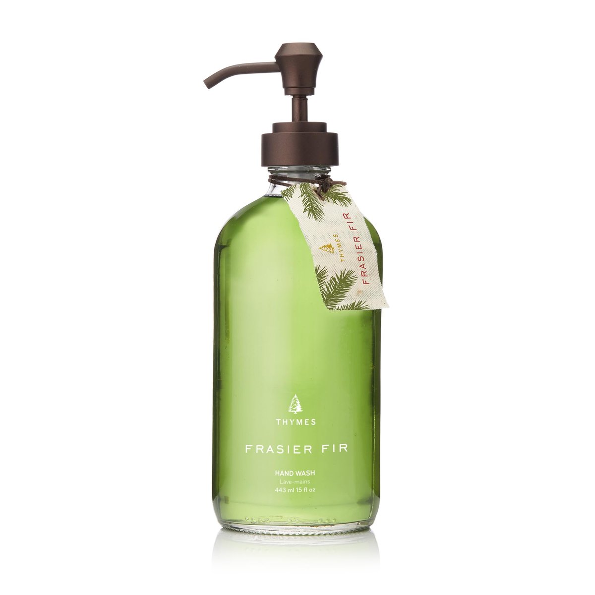 Thymes Frasier Fir Hand Wash - 15 Fl Oz - Luxurious & Nourishing Liquid Soap Avelisse