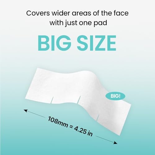 ILSO Skin Wrap Cotton Pad – Thin Layer DIY Toner Pad & Sheet Mask, 40 Sheets, 1.57 x 4.25 Inches, Korean Skincare - görsel 6