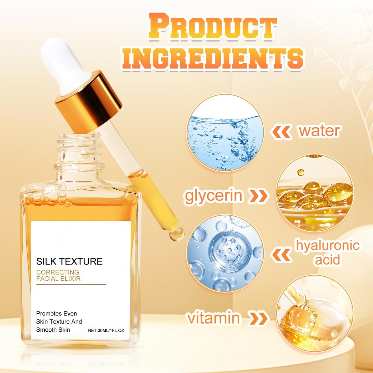 teqnizo Silk Body Oil - Perfume Oil, Bath & Shower Oil for Smooth, Hydrated Skin - Non-Greasy Formula with Vitamin E, Shea Butter & Coconut Oil - 30ml Avelisse