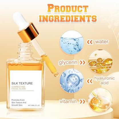 teqnizo Silk Body Oil - Perfume Oil, Bath & Shower Oil for Smooth, Hydrated Skin - Non-Greasy Formula with Vitamin E, Shea Butter & Coconut Oil - 30ml Avelisse