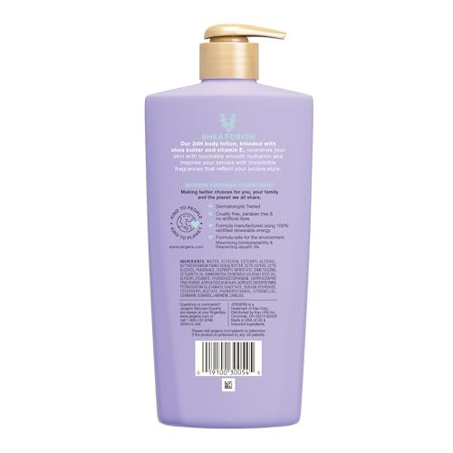 Jergens Shea Fusion Lavender Dreams Body Lotion - 14 Fl Oz | Moisturizer with Shea Butter & Vitamin E - görsel 16