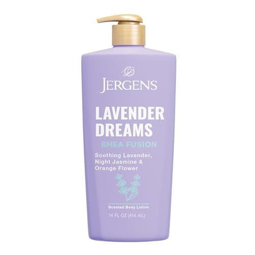 Jergens Shea Fusion Lavender Dreams Body Lotion - 14 Fl Oz | Moisturizer with Shea Butter & Vitamin E - görsel 2