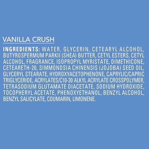 Jergens Shea Fusion Vanilla Crush Body Lotion for Dry Skin – 14 fl oz - görsel 14
