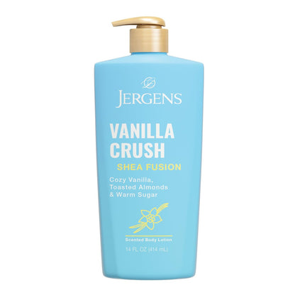 Jergens Shea Fusion Vanilla Crush Body Lotion for Dry Skin – 14 fl oz