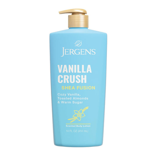 Jergens Shea Fusion Vanilla Crush Body Lotion for Dry Skin – 14 fl oz