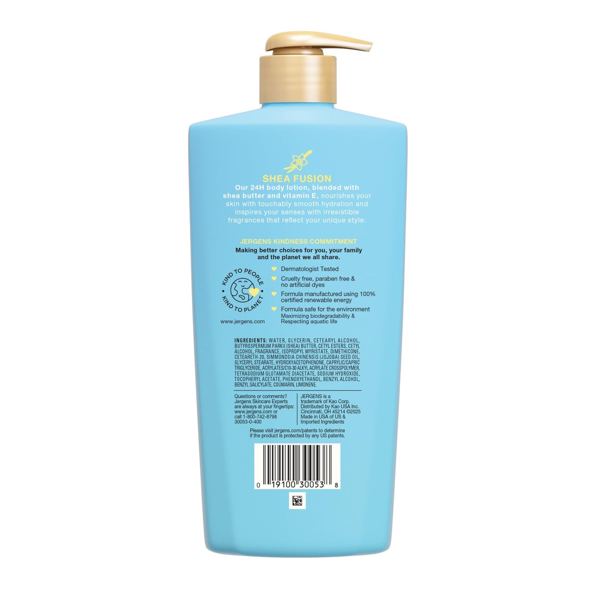 Jergens Shea Fusion Vanilla Crush Body Lotion for Dry Skin – 14 fl oz - görsel 15