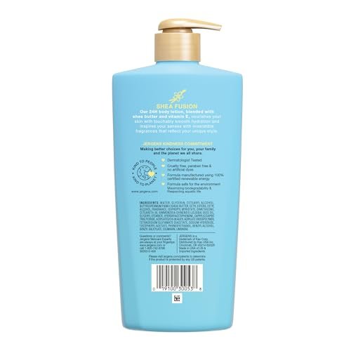 Jergens Shea Fusion Vanilla Crush Body Lotion for Dry Skin – 14 fl oz - görsel 16