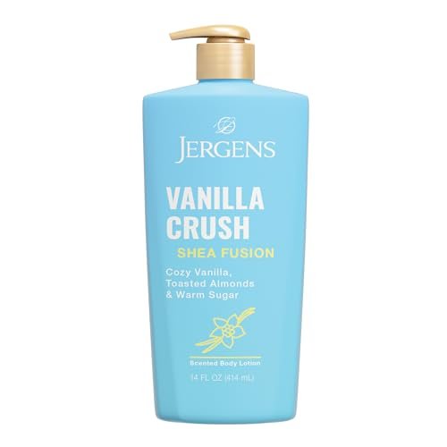Jergens Shea Fusion Vanilla Crush Body Lotion for Dry Skin – 14 fl oz - görsel 2