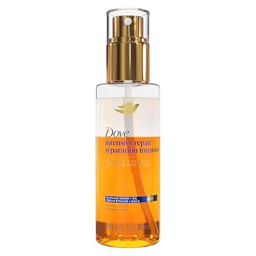 Dove Damage Therapy Intensive Repair Bi-Phase Serum + Oil Hair Spray – 3.9 oz for Shine, Frizz Control & Split Ends - görsel 2