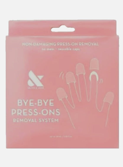 Olive & June Press-Ons Nail Remover Kit - 32 Pieces, 2.03 fl oz - Easy Nail Glue Remover Avelisse