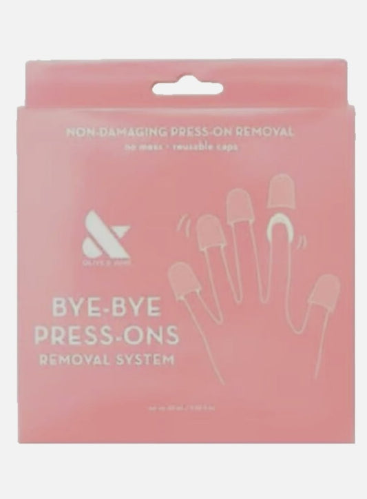 Olive & June Press-Ons Nail Remover Kit - 32 Pieces, 2.03 fl oz - Easy Nail Glue Remover Avelisse